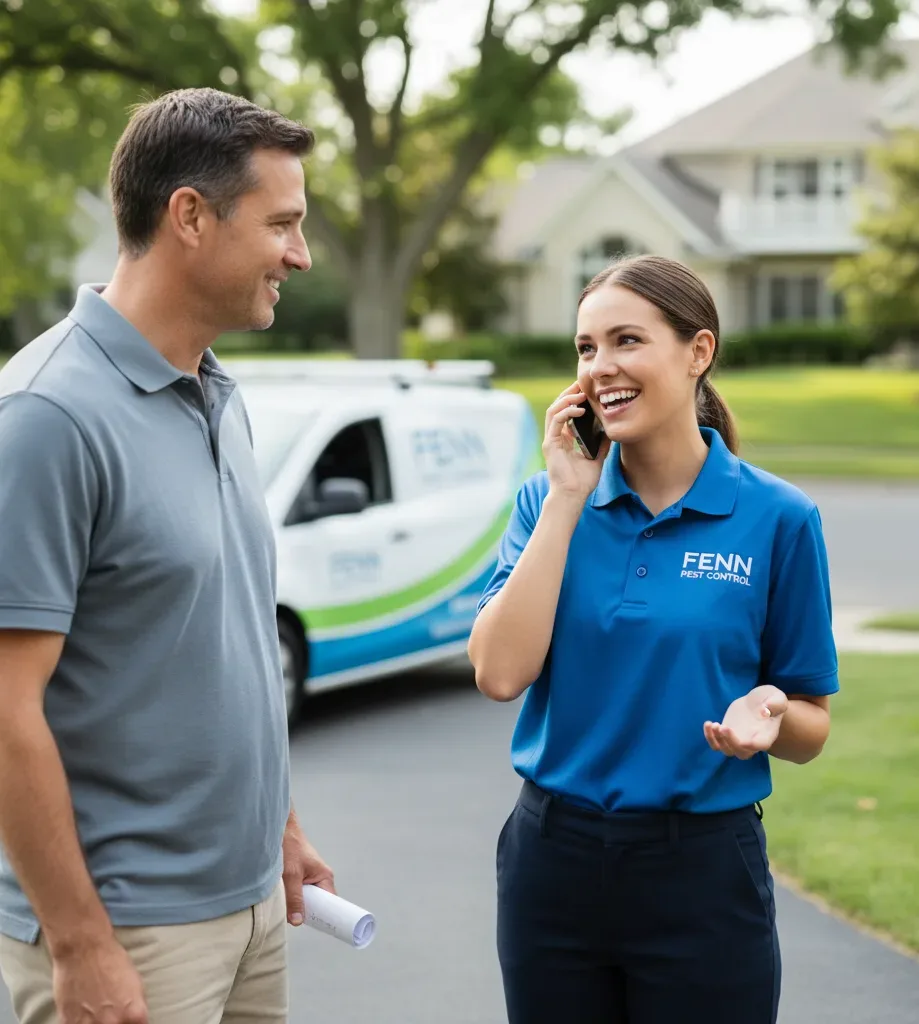 Fenn Pest Control customer support in Amery